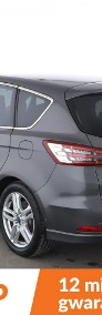 Ford S-MAX 7 os. LED, navi, convers, klima auto, grzane fotele, czujniki park-4