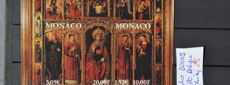 Monako/Monaco ** Religia Św. Mikołaj Mi bl 80-1