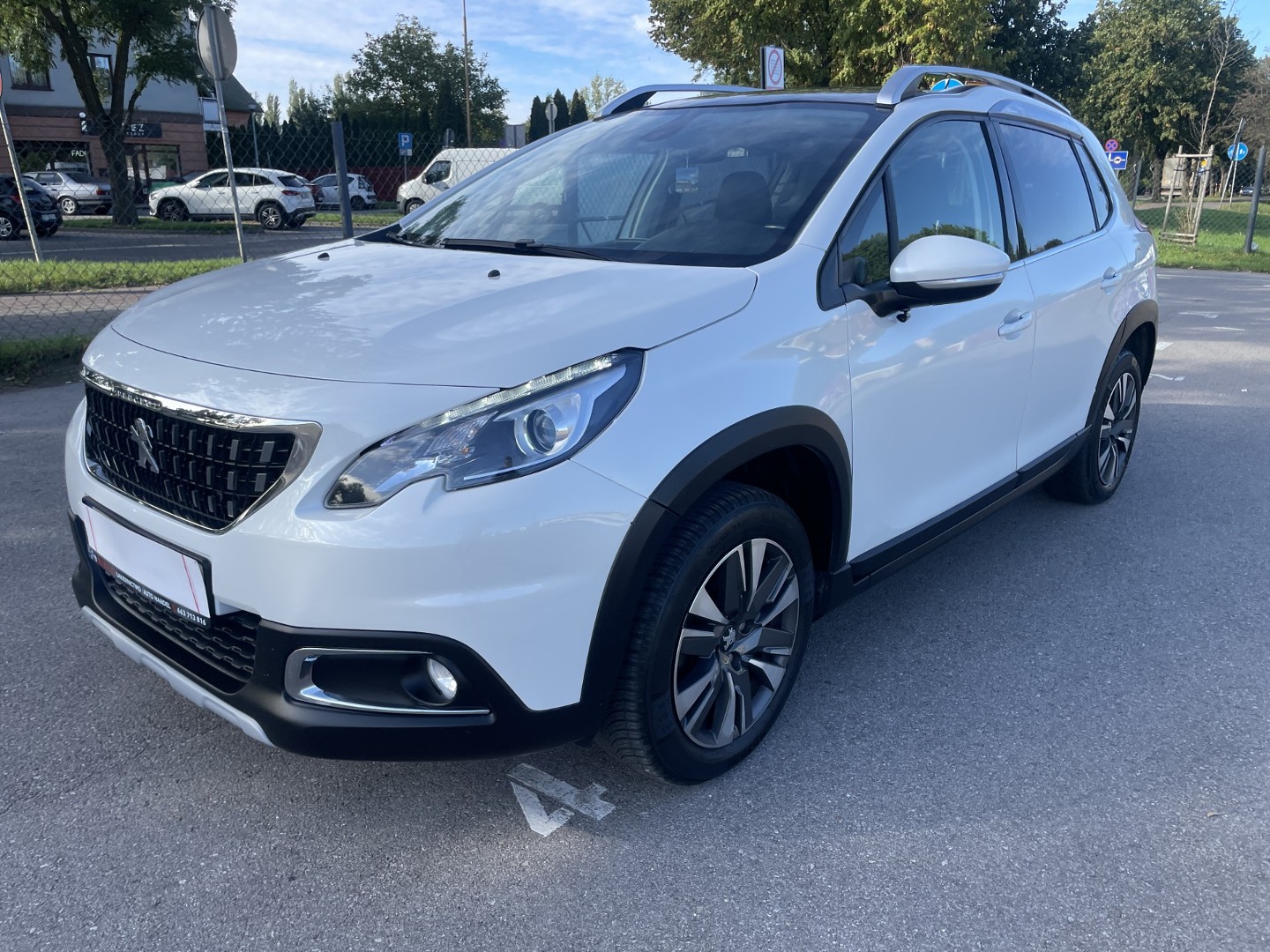 Peugeot 2008 1,2i-110KM.Navi.Kamery 360.Solar.Klimatr.Czujniki.Biała Perła.Zamian