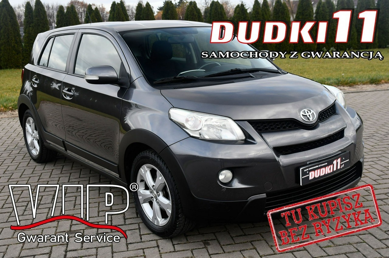 Toyota Urban Cruiser 1,3benz DUDKI11 Serwis, Klimatronic.Hak.kredyt.GWARANCJA