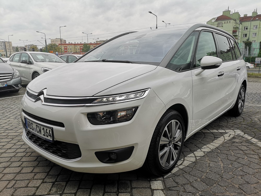 Citroen C4 Grand Picasso II 2.0 BlueHDI Serwisowany do końca Bezwypadkowy