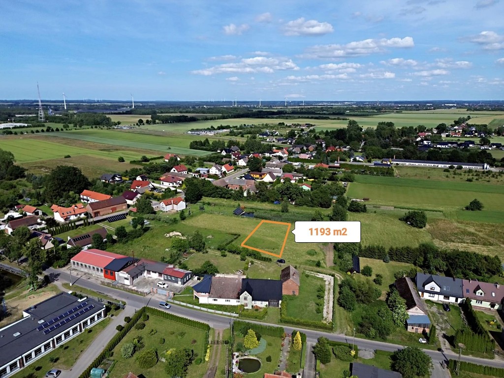 Działka pod dom Bierkowo k/ Słupska - Widok 2