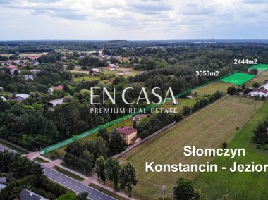 Działka budowla w strefie C Konstancina - Słomczyn-1