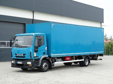 Iveco Eurocargo 120E18, EEV Euro 5 Sprowadzony Kontener Klima Książka Serwisowa, Winda , 18 Euro Palet , Zawieszenie pneumatyczne-1