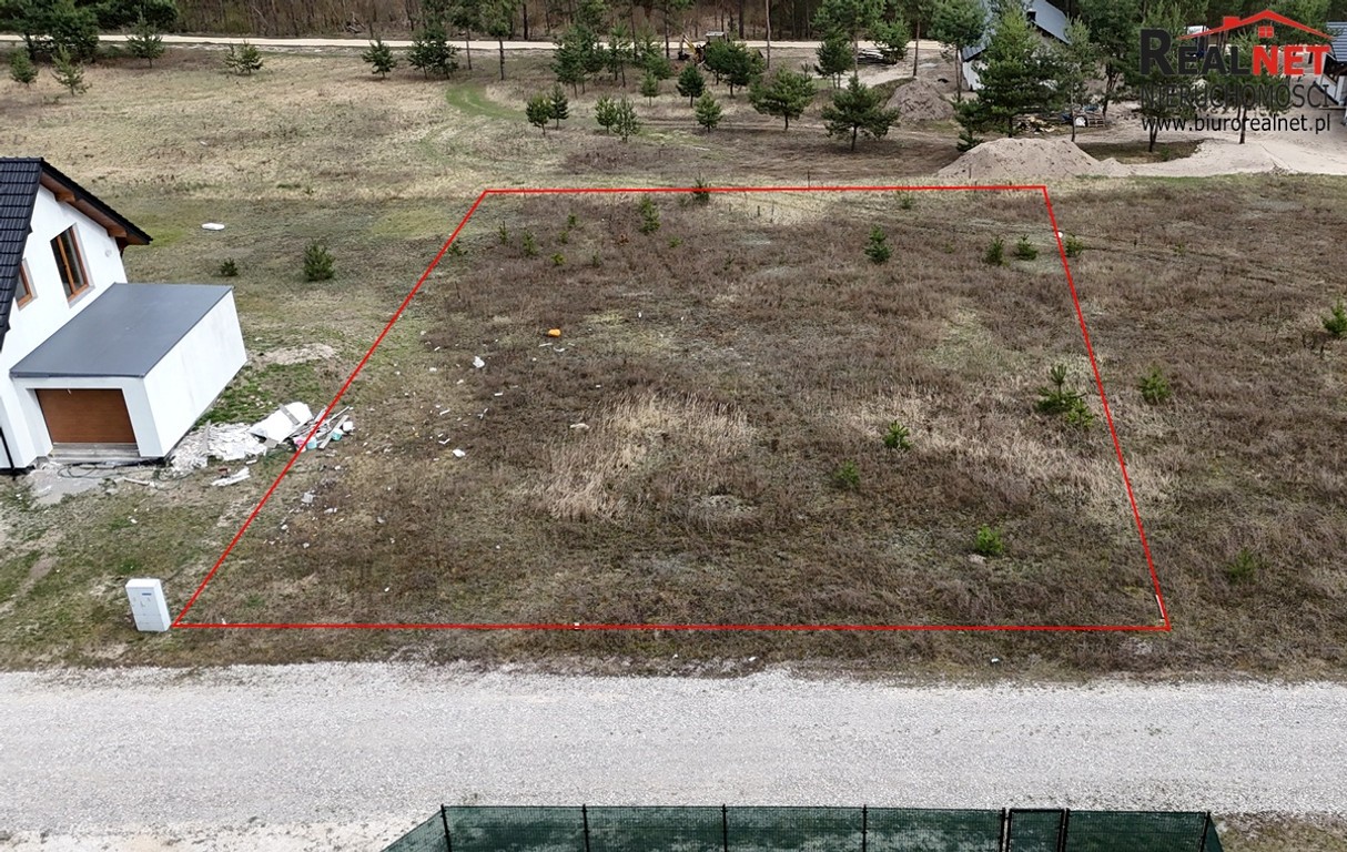 Działka budowlana 1040 m², atrakcyjna okolica, Śladków Mały gm. Chmielnik - Widok 3