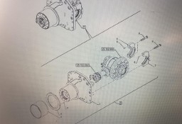 CASE OPTUM 270 PRZEDNIA OŚ-MECHANIZM RÓŻNICOWY-CZĘŚCI/CASE OPTUM 250/270/300