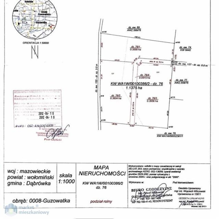 Działka na sprzedaż, 3000 m², Radzymin Radzymin - Widok 3