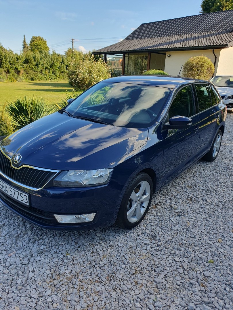 Skoda Rapid I Spaceback, 1.2 benzyna,super stan, niski przebieg