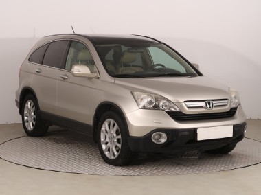 Honda CR-V III , Salon Polska, Automat, Skóra, Xenon, Klimatronic, Tempomat,-1