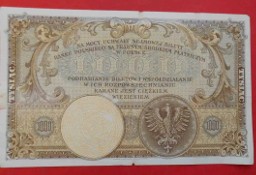 Poland 1919 1000 złotych. P-59a Warszawa 1924