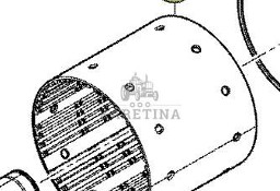 Claas AXION 810 870 Dzwon Sprzęgła 0011658820 00 1165 882 0