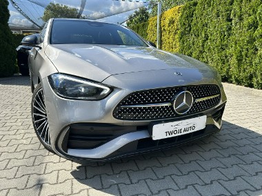 Mercedes-Benz Klasa C W205 Salon Polska, I właściciel, faktura VAT!serwisowany w ASO!4Matic-1