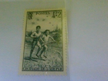 Znaczek pocztowy z 1945 roku Francuski-1