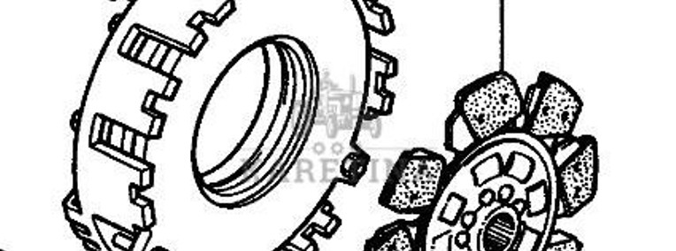 Massey Ferguson 3690 Sprzęgło Dwustopniowe CZĘŚCI 3713264M91-1