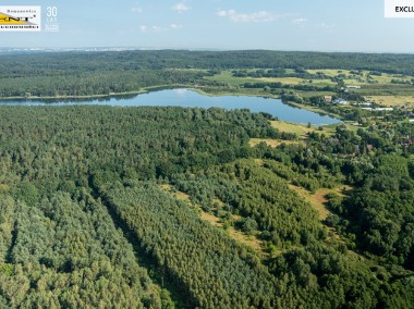 Działka wśród lasu blisko jeziora i pola golfowego-1