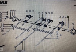 Wałek Przenośnika Pochyłego Do Claas Mega 370-360