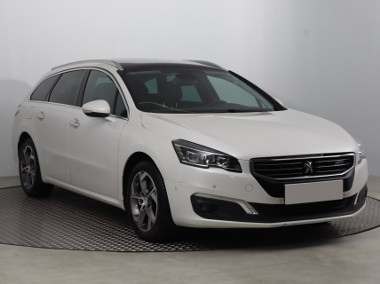 Peugeot 508 , Salon Polska, Serwis ASO, 181 KM, Automat, VAT 23%, Skóra,-1