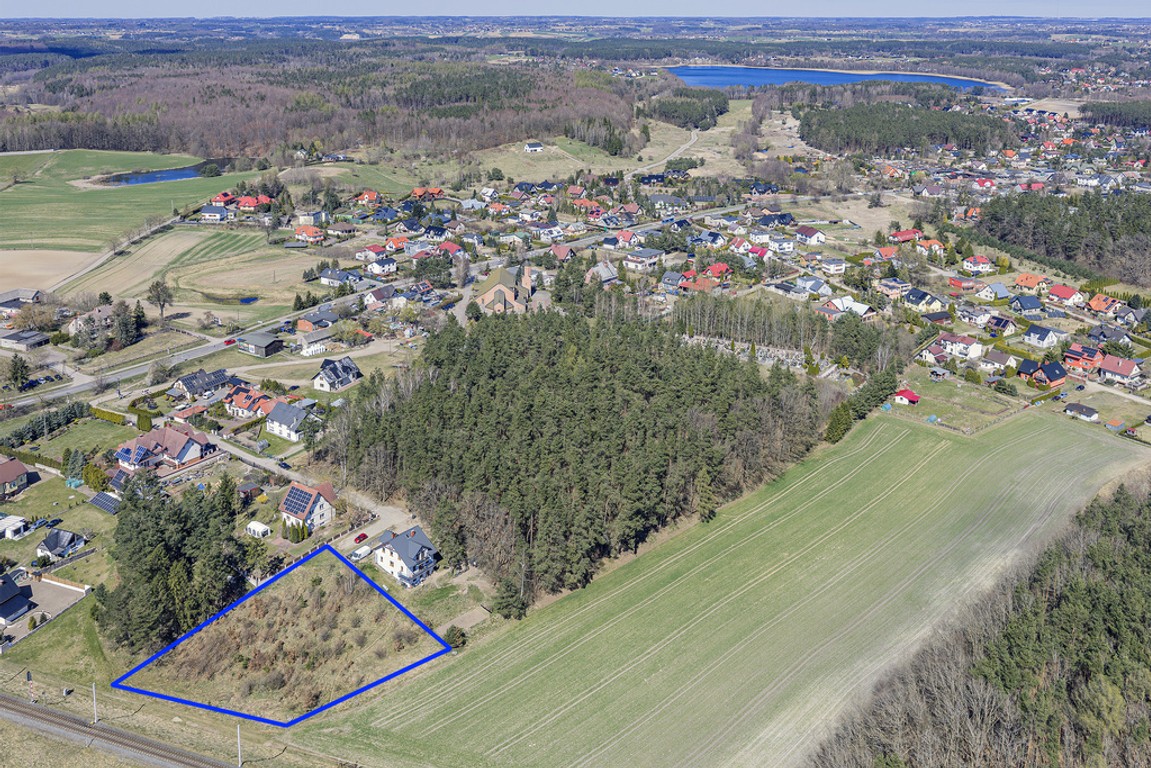 Działka 2049 m² Borowo ul. Sosnowa - Więcej