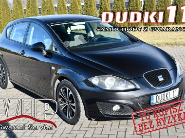 SEAT Leon II 1.6MPI Benz. DUDKI11 Klimatyzacja.El.szyby.Centralka.Alu,Tempomat-1