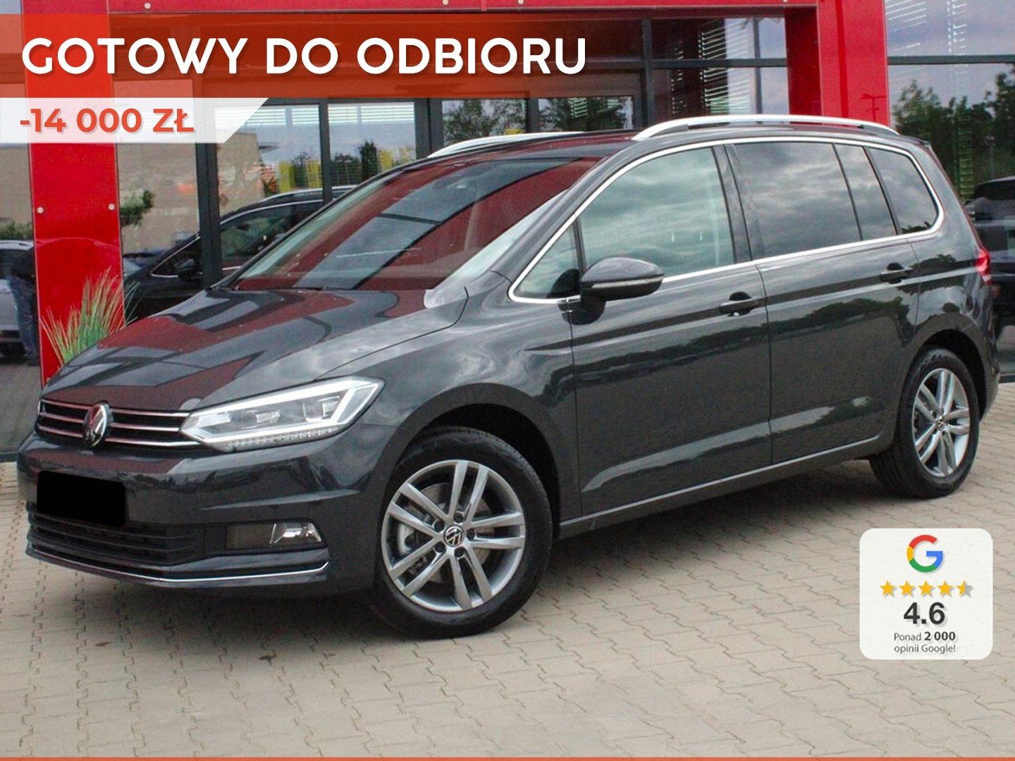 Volkswagen Touran III Highline 1.5 TSI DSG 7os. Highline 1.5 TSI 150KM DSG 7os.