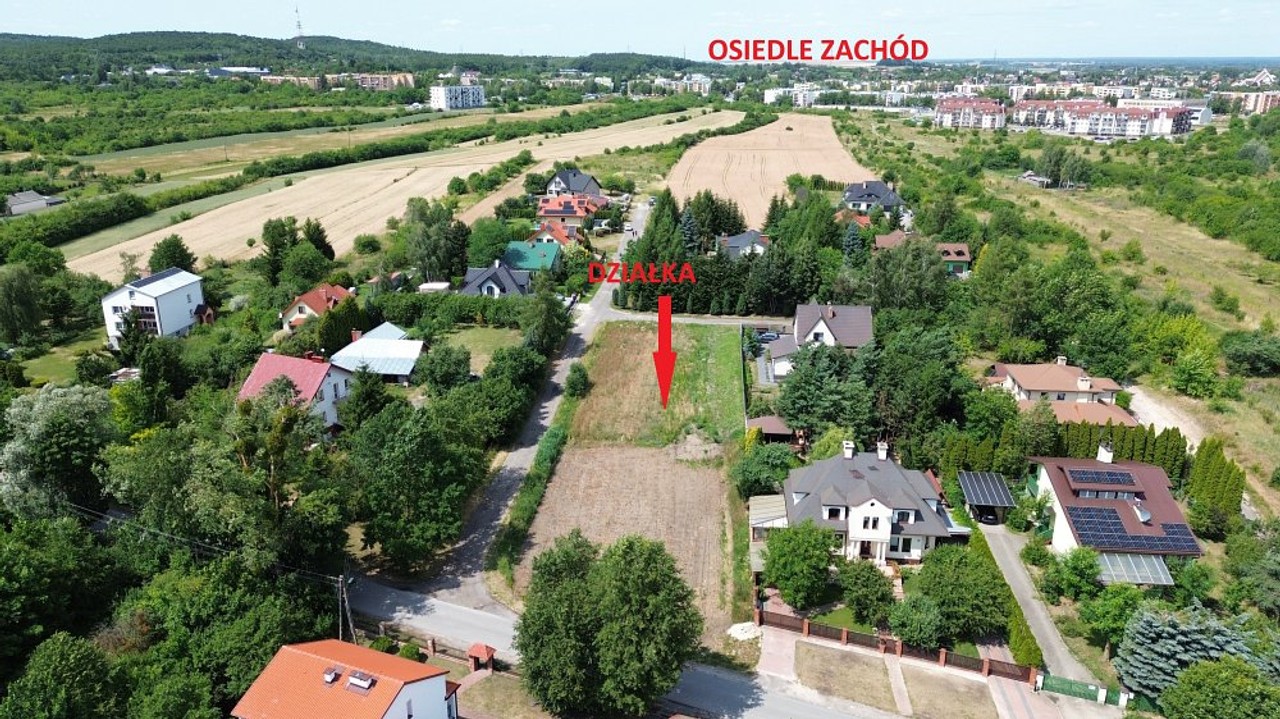 Działka budowlana/809 m²/Chełm/Majdan – pohled 2