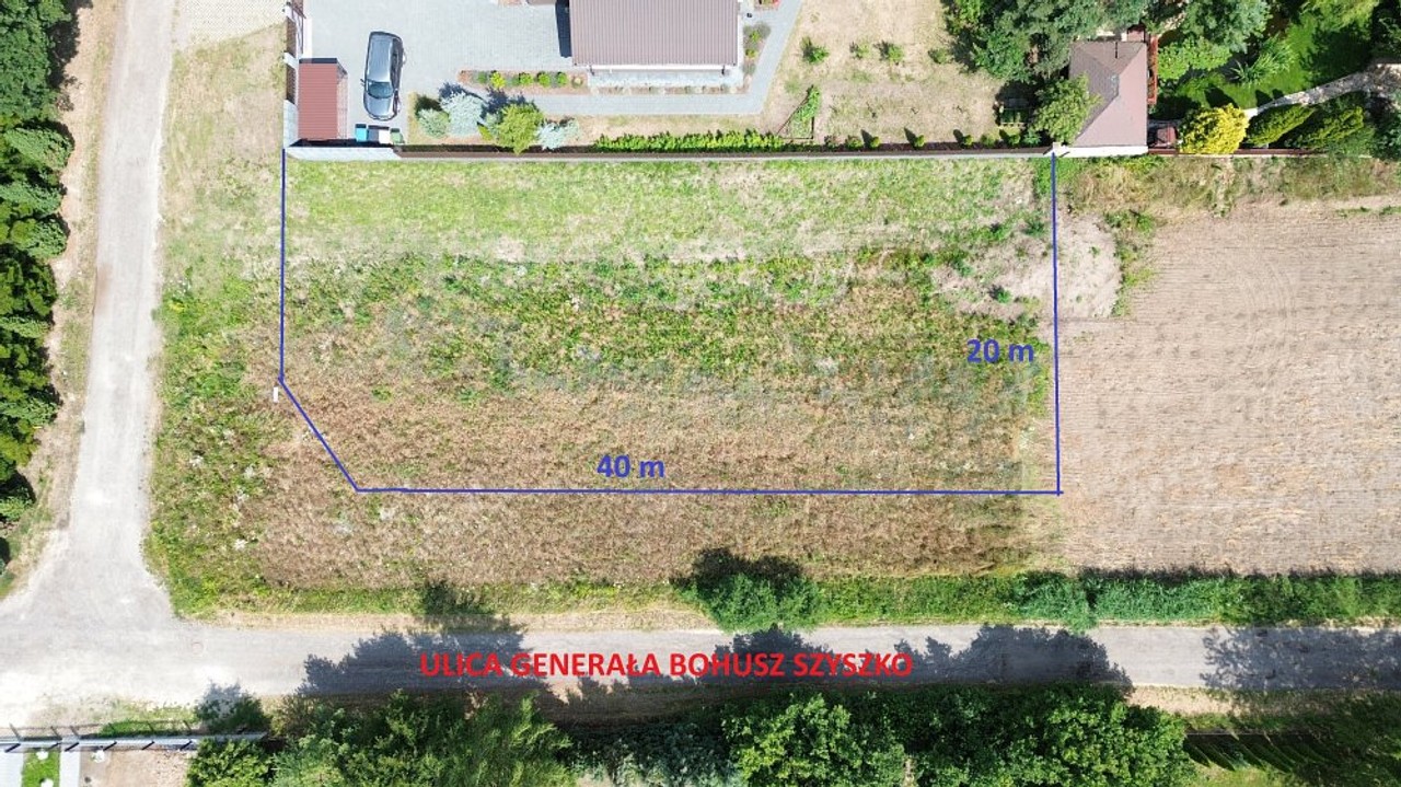 Działka budowlana/809 m²/Chełm/Majdan – pohled 3