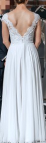Suknia ślubna - rozmiar 36, na wzrost ok 170cm-3