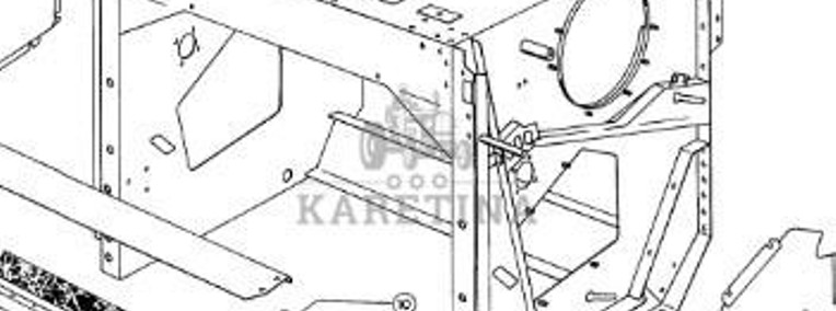 Claas Dominator 96 Obudowa Bębna 0006001702 00 0600 170 2-1