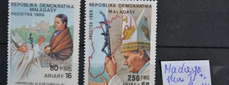 Papież Jan Paweł II. Madagaskar ** Ks. Chr. 116-1