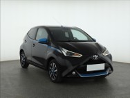 Toyota Aygo , Salon Polska, Serwis ASO, Automat, Skóra, Klima