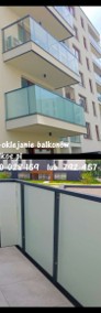 Folie matowe na szyby balkonowe -Oklejamy balkony Tarchomin Białołęka Warszawa-3