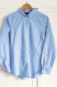 Koszula Only niebieska 38 M bawełna guziki zapinana biurowa-2