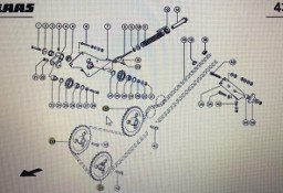 CLAAS 00 0755 422 0/Claas koło/Claas Lexion 580 410-405 480 460-440 Tucano 450-440 560-550 320