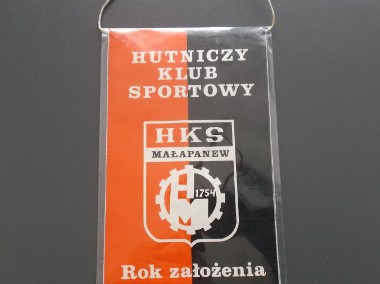 Proporczyk Hutniczy Klub Sportowy HKS MAŁAPANEW Ozimek 1946 HM 1754 z PRL -1