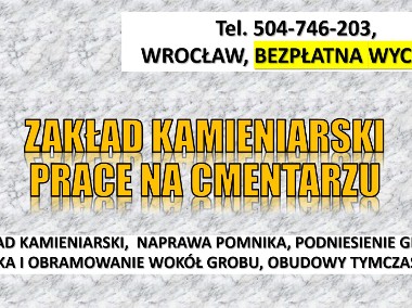 Usługi kamieniarskie, cennik, tel. , Cmentarz Wrocław grabiszyn, grabiszyński-1
