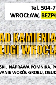 Usługi kamieniarskie, cennik, tel. , Cmentarz Wrocław grabiszyn, grabiszyński-2