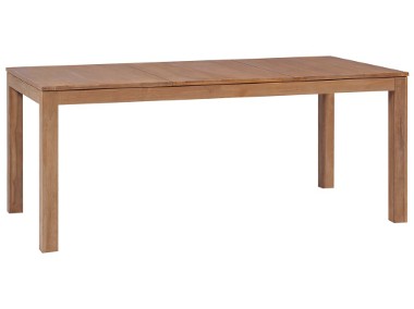 vidaXL Stół z drewna tekowego, naturalne wykończenie, 180x90x76 cm246951-1