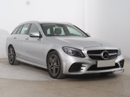 Mercedes-Benz Klasa C W205 , Serwis ASO, 245 KM, Automat, VAT 23%, Skóra, Navi,