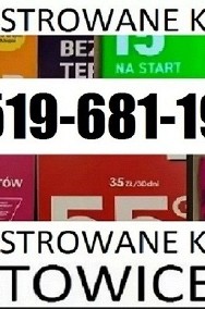 KARTY SIM PRE-PAID KARTA STARTERY STARTER NA SŁUPA ZAREJESTROWANE GSM-2