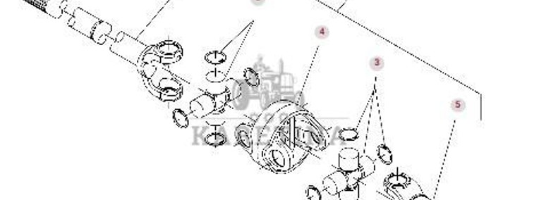 Valtra S274 S294 S324 S394 Fendt S927 S930 S933 S939 Półoś Zwrotnica Wał Lewa 7700661504-1