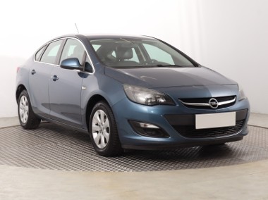 Opel Astra J , Salon Polska, GAZ, VAT 23%, Skóra, Klimatronic, Tempomat,-1