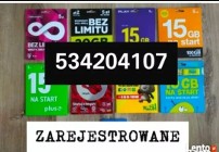 Czeskie KARTY SIM Aktywne ! Zarejestrowane Polskie karty SIM !Anonimowe Startery