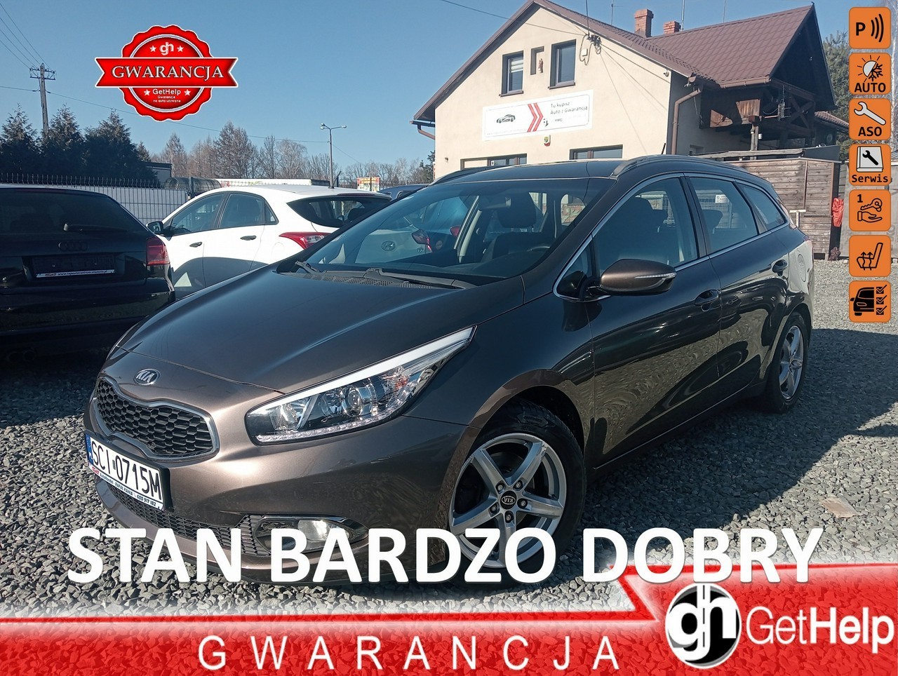 Kia Cee'd II MotionPro 1.6 GDI 135 KM Klimatronic Alu PDC Kredyt Bez BIK i KRD