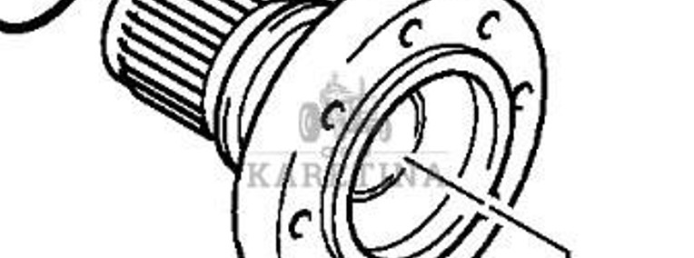 Claas Jaguar 810 820 830 860 880 900 Piasta Górnego Walca Tylnego 0009844490-1