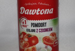 Dawtona pomidory krojone w puszce bez skórki z czosnkiem w puszce 400g