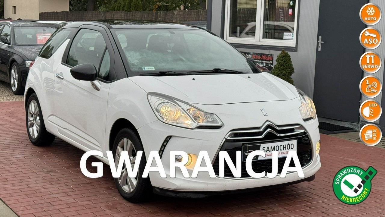 Citroen DS3 Gwarancja,Serwis