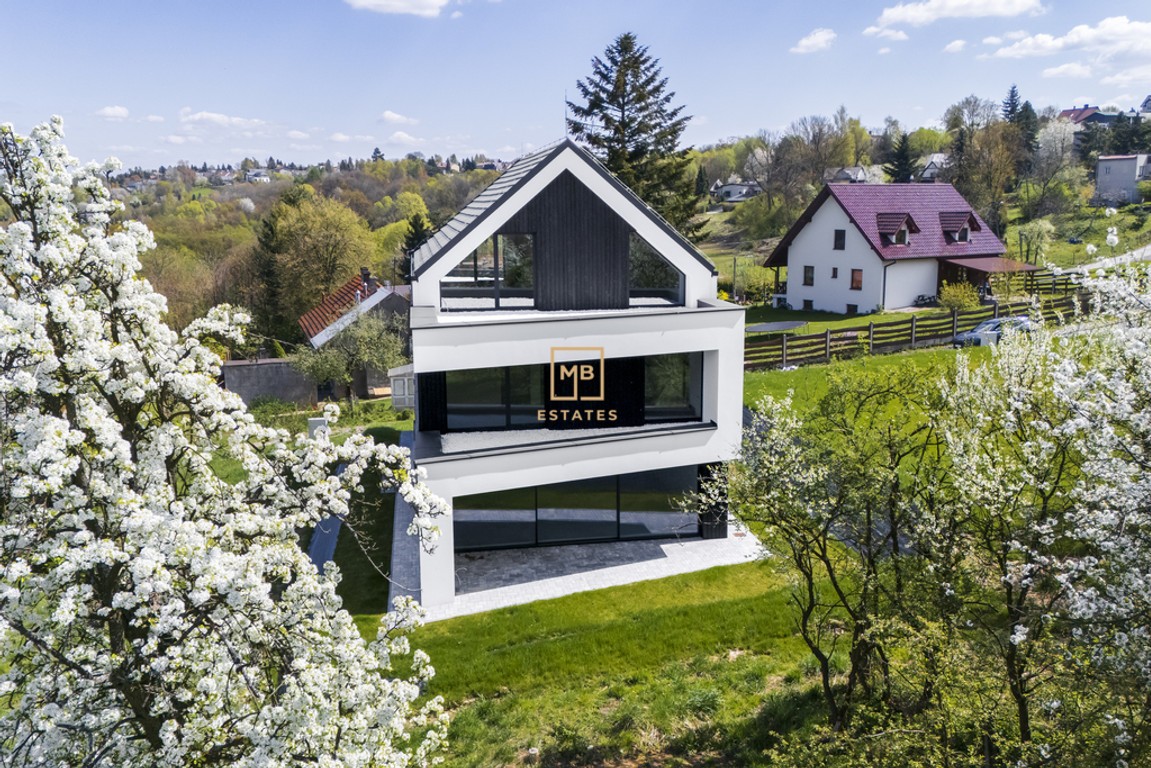 Nowoczesny dom z panoramicznym widokiem na Kraków - Widok 5