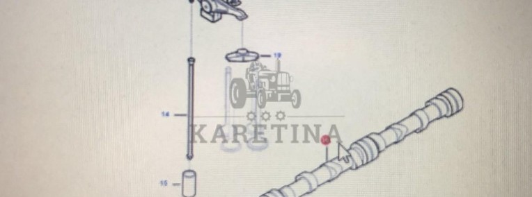 FENDT V837069101/Fendt wałek rozrządu/Fendt 6335 C-1