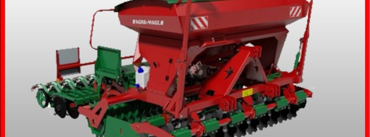 Siewnik pneumatyczny półzawieszany Aquila Agro-Masz-1