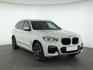 BMW X3 II (F25) , Salon Polska, Serwis ASO, 190 KM, Automat, VAT 23%, Skóra,-1